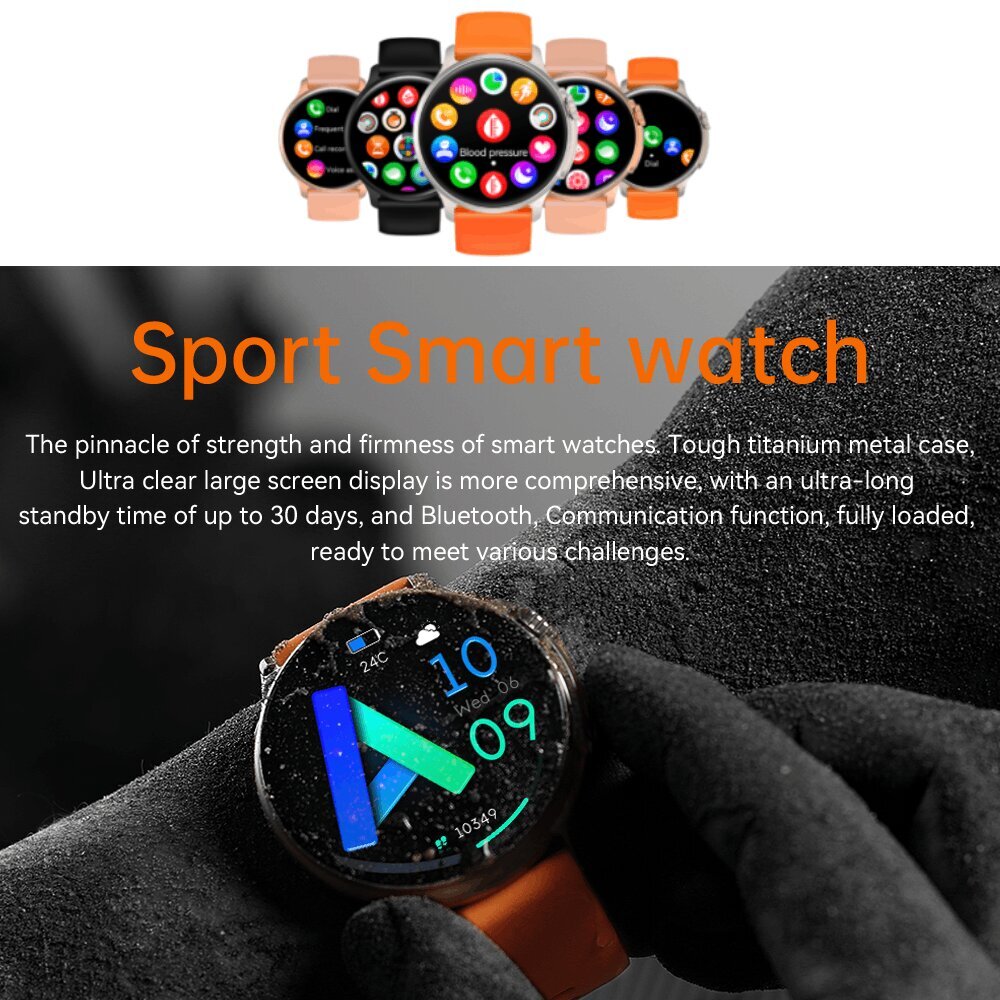 Tomaz Sport VK58 Black цена и информация | Viedpulksteņi (smartwatch) | 220.lv