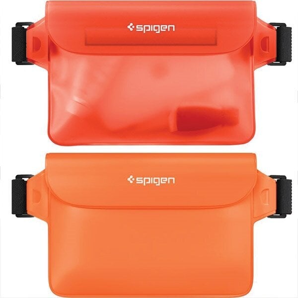 Spigen Universal Waterproof A620 Case & Waist Bag Sunset Orange AMP06021 цена и информация | Telefonu vāciņi, maciņi | 220.lv