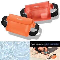 Spigen Universal Waterproof A620 Case & Waist Bag Sunset Orange AMP06021 cena un informācija | Telefonu vāciņi, maciņi | 220.lv