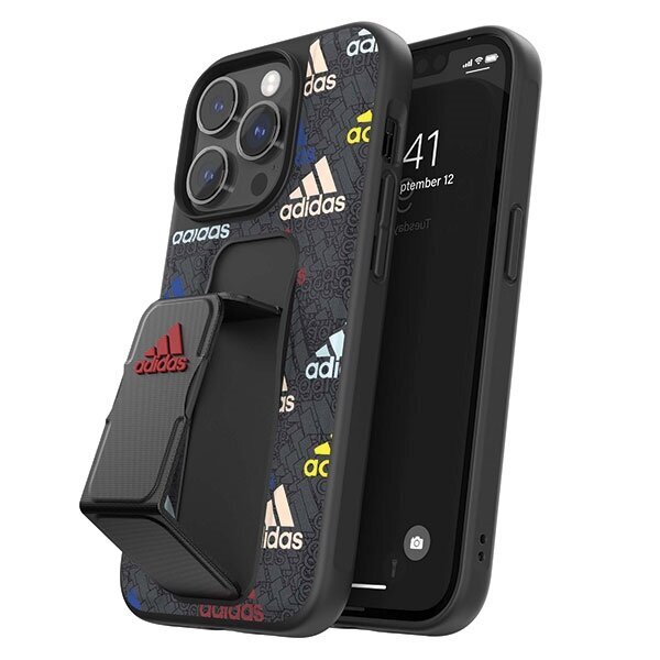 Adidas SP iPhone 14 Pro melns||krāsains 50251 цена и информация | Telefonu vāciņi, maciņi | 220.lv
