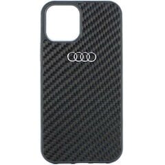 Audi Carbon Fiber iPhone 11 | Xr 6.1" czarny|black hardcase AU-TPUPCIP11-R8|D2-BK цена и информация | Чехлы для телефонов | 220.lv