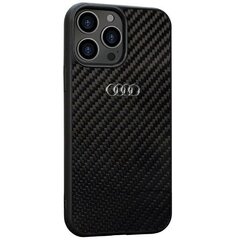 Audi Carbon Fiber iPhone 13 Pro | 13 6.1" czarny|black hardcase AU-TPUPCIP13P-R8|D2-BK цена и информация | Чехлы для телефонов | 220.lv