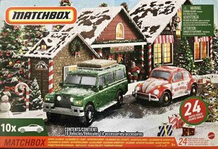 Приключенческий календарь из спичечных коробков цена и информация | Конструктор автомобилей игрушки для мальчиков | 220.lv
