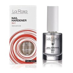 Nagu serums La Rosa Nail Hardener 3in1, 10 ml цена и информация | Лаки для ногтей, укрепители | 220.lv