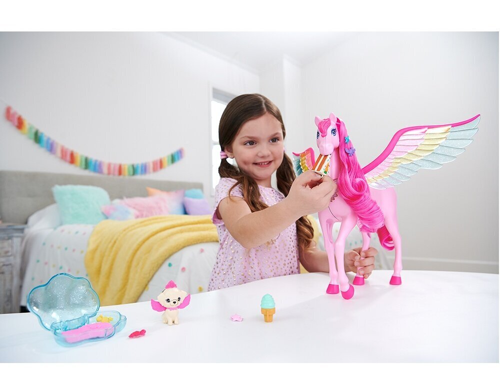 Pegasa zirgs Barbie Touch of Magic цена и информация | Rotaļlietas meitenēm | 220.lv