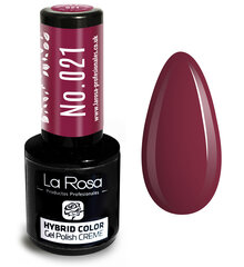 Hibrīda nagu laka La Rosa 021 Claret, 9 ml cena un informācija | Nagu lakas, stiprinātāji | 220.lv