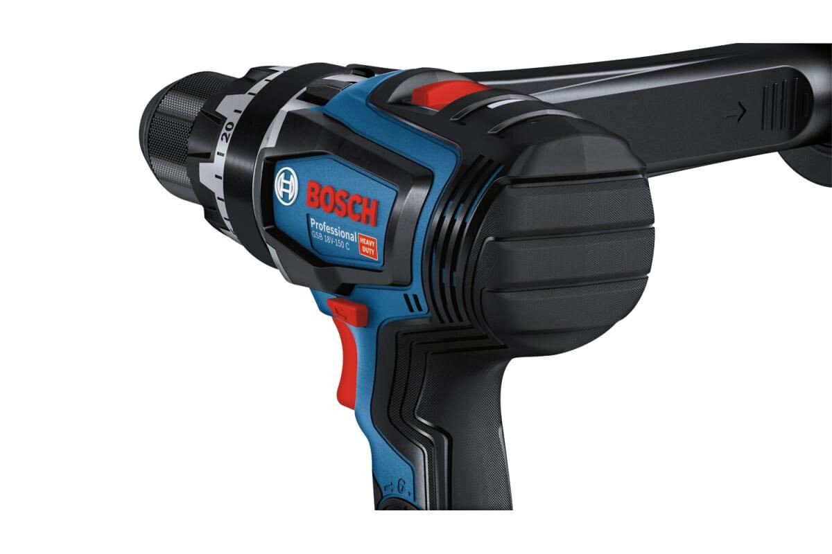 Akumulatora triecienurbjmašīna GSB 18V-150 C (2x8.0Ah ProCORE) 06019J5105 BOSCH cena un informācija | Skrūvgrieži, urbjmašīnas | 220.lv