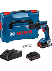 Reģipša skrūvgrieznis GTB 18V-45 18V (2x4.0Ah) 06019K7002 BOSCH цена и информация | Шуруповерты, дрели | 220.lv