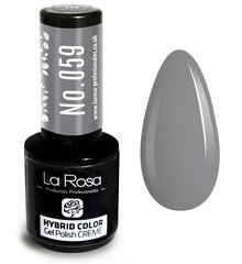 Гель-лак La Rosa Hybrid CREME Светло-серый цена и информация | Лаки для ногтей, укрепители | 220.lv