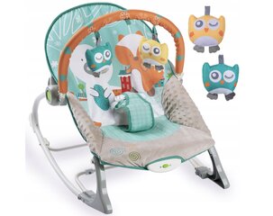 Детская кроватка - качели с вибрацией RicoKids 0-9 kg цена и информация | Шезлонги и качели | 220.lv