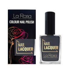 Nagu laka La Rosa Dark Gray, 15 ml cena un informācija | Nagu lakas, stiprinātāji | 220.lv