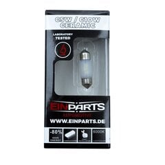 EinParts Auto LED Spuldze C10W Festoon 31mm 6000K CanBus 12V - 1 gb. cena un informācija | Auto spuldzes | 220.lv