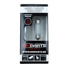 EinParts Auto LED Spuldze C10W Festoon 39mm 6000K CanBus 12V - 1 gb. cena un informācija | Auto spuldzes | 220.lv