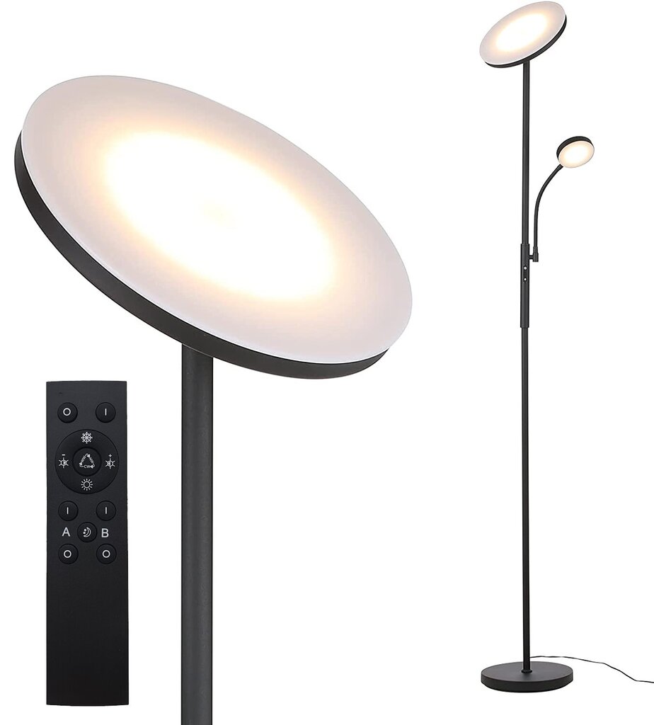 LED stāvlampa G.LUX GH-2288 Teide black цена и информация | Stāvlampas | 220.lv