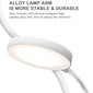 LED galda lampa G.LUX GD-UNO-T white cena un informācija | Galda lampas | 220.lv