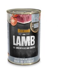 Консервы для собак с бараниной, рисом и помидорами Belcando Lamb with Rice & Tomato, 400 г цена и информация | Консервы для собак | 220.lv