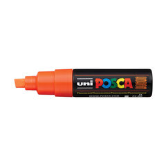 	Маркер UNI Posca PC-8K флуоресцентный оранжевый (F4) цена и информация | Канцелярия | 220.lv