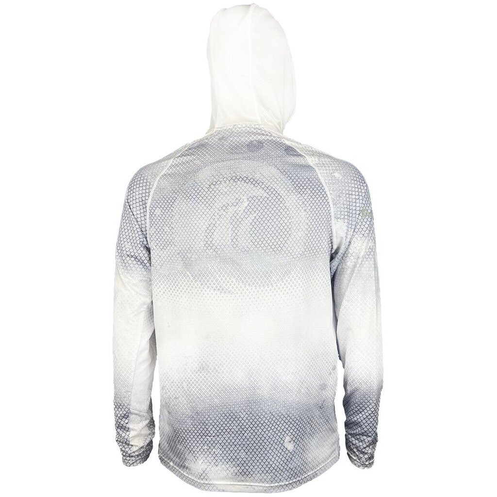 Sporta krekls ar garām piedurknēm Fishscale solar hoodie цена и информация | Sporta apģērbs vīriešiem | 220.lv