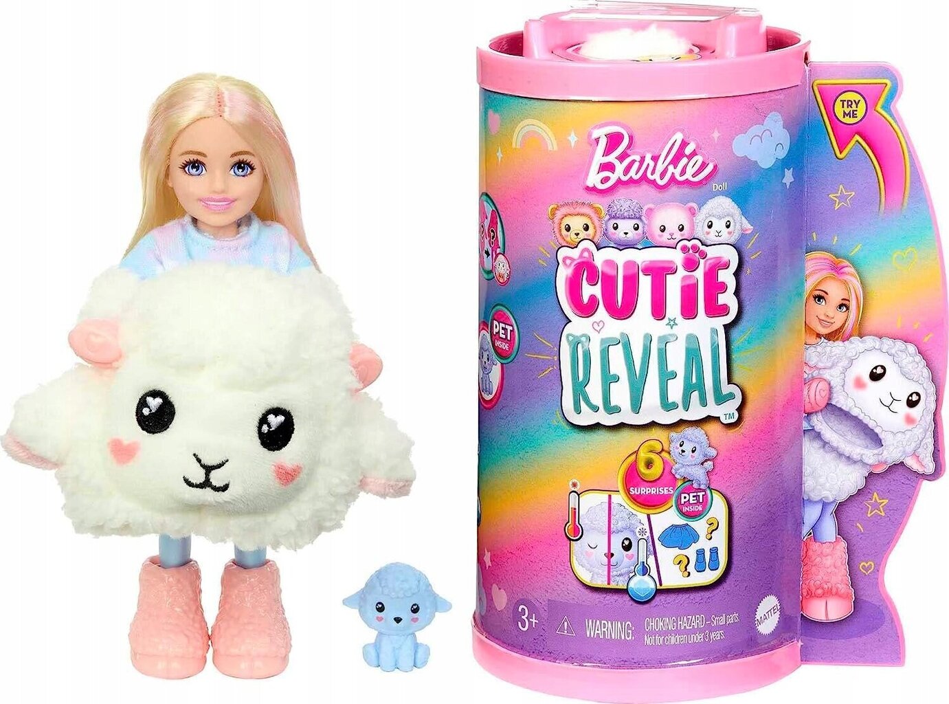 Lelle Barbie Čelsija Cutie Reveal цена и информация | Rotaļlietas meitenēm | 220.lv