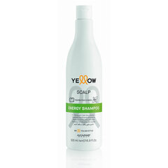 Atjaunojošs šampūns Yellow Scalp Energy, 500 ml cena un informācija | Šampūni | 220.lv