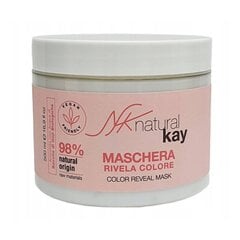 Maska krāsotiem matiem NaturalKay Color Reveal Mask, 500 ml cena un informācija | Matu uzlabošanai | 220.lv