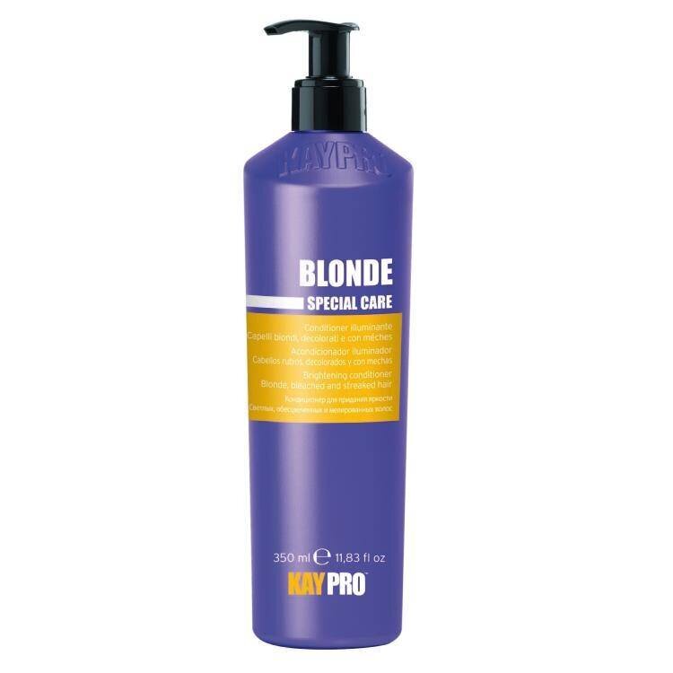 Kondicionieris gaišiem un krāsotiem matiem KayPro Brightening Blonde, 350 ml cena un informācija | Matu kondicionieri, balzāmi | 220.lv