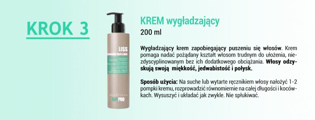 Nomierinoša maska ​​cirtainiem matiem KayPro Soothing Milk Liss, 500 ml cena un informācija | Matu uzlabošanai | 220.lv