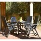 2-u dārza krēslu komplekts Keter Corsica, pelēks cena un informācija | Dārza krēsli | 220.lv