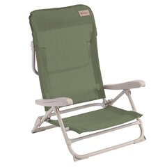 Saliekams pludmales krēsls Outwell Seaford, zaļš, 62x54x80 cm cena un informācija | Tūrisma mēbeles | 220.lv