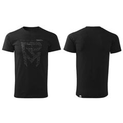T-krekls vīriešiem Rock Machine Kiki Havlicka 8592842809191, melns cena un informācija | Vīriešu T-krekli | 220.lv