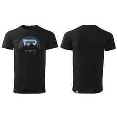 T-krekls vīriešiem Rock Machine Sunset 8592842808996, melns cena un informācija | Vīriešu T-krekli | 220.lv