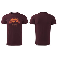 T-krekls vīriešiem Rock Machine Sunrise 8592842809030, sarkans cena un informācija | Vīriešu T-krekli | 220.lv