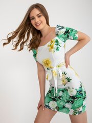 Платье Lakerta lk-sk-508641-3.05p, белое/зеленое цена и информация | Платья | 220.lv