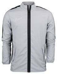 Jaka vīriešiem Nike Dri-FIT Academy 23 DR1710 012, pelēks cena un informācija | Vīriešu jakas | 220.lv