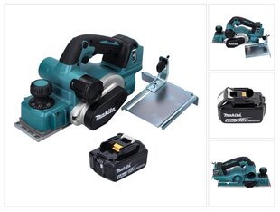 Аккумуляторный рубанок Makita DKP 181 G1, 18 В, с аккумулятором, без зарядного устройства цена и информация | Рубанки | 220.lv