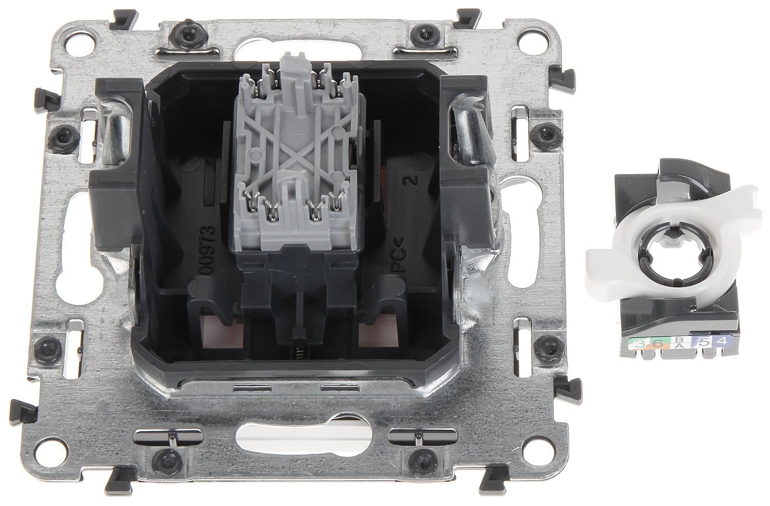 Datora ligzda Legrand LE-753140 Valena Life RJ-45, 1 gab. cena un informācija | Elektrības slēdži, rozetes | 220.lv