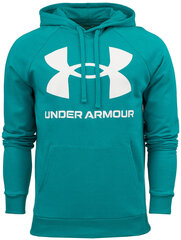 Džemperis vīriešiem Under Armour Rival Fleece Big Logo HD 1357093 722, zils цена и информация | Мужские толстовки | 220.lv