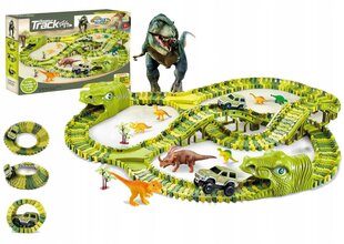 Auto trase - Dinozauru parks, 240 elementi цена и информация | Игрушки для мальчиков | 220.lv