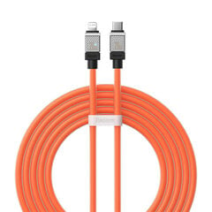 Fast Charging cable Baseus USB-C to Coolplay Series 2m, 20W (orange) цена и информация | Кабели для телефонов | 220.lv