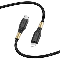 Borofone Cable BX92 Advantage - Type C to Lightning - PD 20W 1 metre black цена и информация | Кабели для телефонов | 220.lv