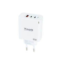 Сетевое зарядное устройство TooQ TQWC-GANQC2PD65WT 65 W цена и информация | Зарядные устройства для телефонов | 220.lv