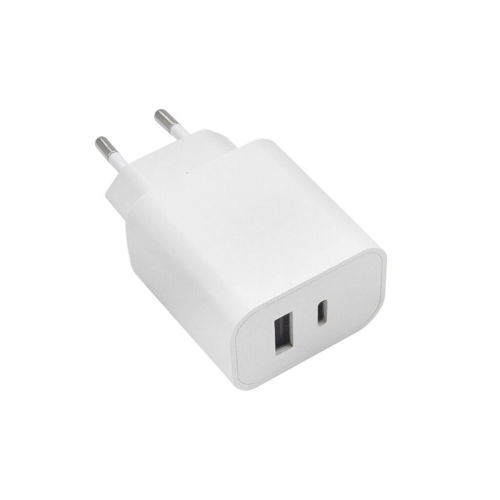 Maxlife MXTC-06 PD QC lādētājs 1x USB-C 1x USB 20W cena un informācija | Lādētāji un adapteri | 220.lv