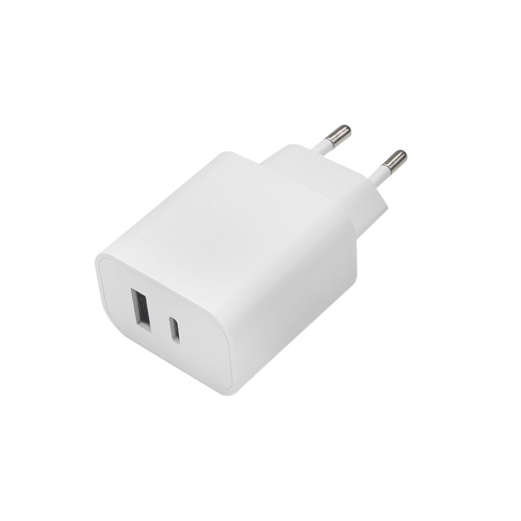 Maxlife MXTC-06 PD QC lādētājs 1x USB-C 1x USB 20W cena un informācija | Lādētāji un adapteri | 220.lv