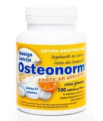 Uztura bagātinātājs Osteonorm forte, 100tab. cena un informācija | Vitamīni, preparāti, uztura bagātinātāji labsajūtai | 220.lv