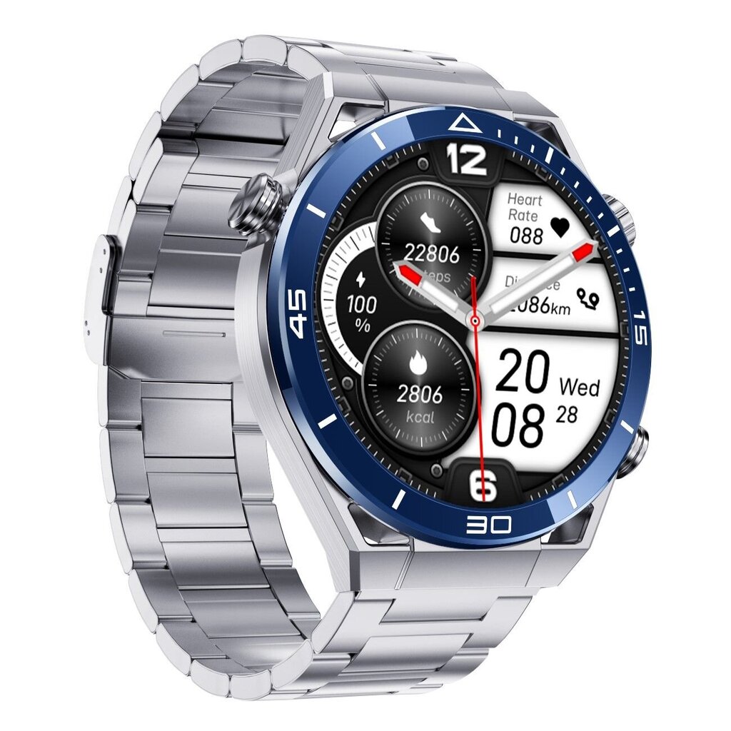 DT NO.1 DT Ultra Mate Blue/Silver cena un informācija | Viedpulksteņi (smartwatch) | 220.lv