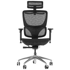 Офисное кресло ErgoNew S1A, сетчатое сиденье, черное цена и информация | Офисные кресла | 220.lv
