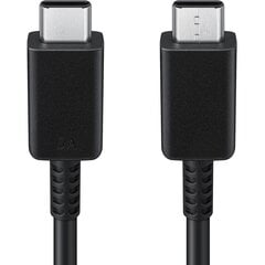 Универсальный кабель USB-C Samsung EP-DN975BBEGWWW | 1,0 м | 5A | 45 Вт| черный (OEM) цена и информация | Кабели для телефонов | 220.lv
