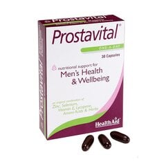 Uztura bagātinātājs HealthAid Prostavital caps.N30 cena un informācija | Vitamīni, preparāti, uztura bagātinātāji labsajūtai | 220.lv