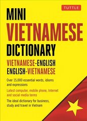 Mini Vietnamese Dictionary: Vietnamese-English / English-Vietnamese Dictionary cena un informācija | Svešvalodu mācību materiāli | 220.lv