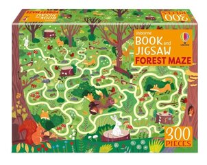 Usborne Book and Jigsaw Forest Maze: Forest Maze цена и информация | Книги для подростков и молодежи | 220.lv